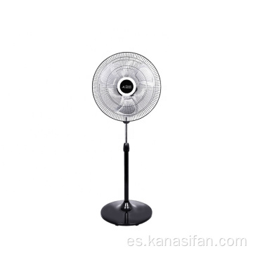 Ventilador de soporte de enfriamiento de metal silencioso con aluminio